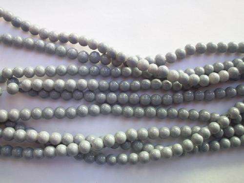 Grey Glass Beads(4mm)