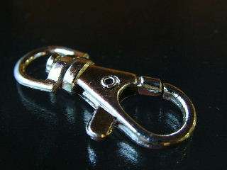 Nickle Keyring/Handbag Clasp(39mmx17mm)