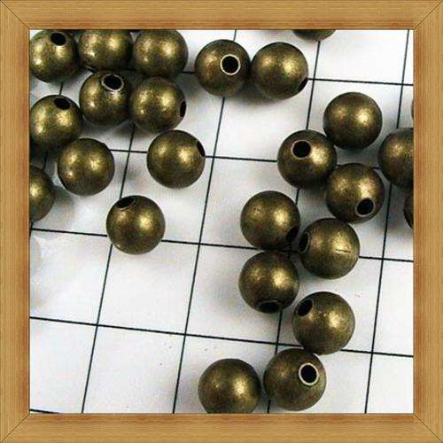 BULK!!!!!Bronze Round Spacers(4mm) - pack of 50