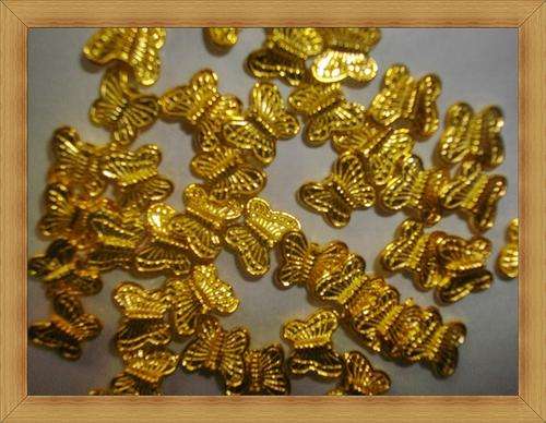 Goldplated Butterfly Spacers - Pack of 10