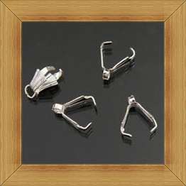 Nickle Pendant Bails