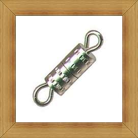 Nickle Barrel Clasp(9mmx4mm)( Pack of 10)