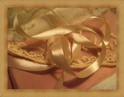 Satin Ribbon - Dark Cream(20mm)-Sold per metre