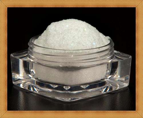 Fine Metallic Glitter Powder - White(25 Grams)