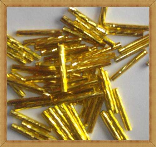 Goldtone Straight Connectors(Pack of 10)(17mm)