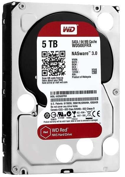 WD Red 5tb Internal 3.5" Hard Drive