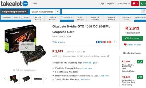 Monster Gaming PC 7th Gen i7 GTX 1050 OC