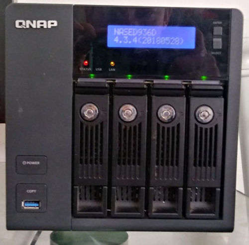 QNAP TVS-471 4-Bay Intel Core i3 3.5GHz Dual Core, 4GB RAM, 4LAN, 10G-ready