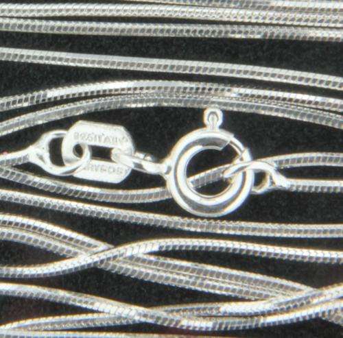 Solid 925 Sterling Silver chain 44cm 1.80g