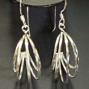 925 sterling silver dangling earrings