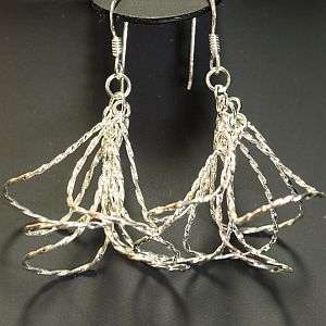 925 sterling silver dangling earrings