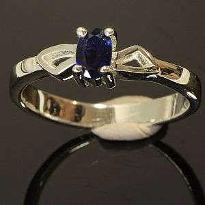 925 Sterling silver ring, with natural ruby: size: 7