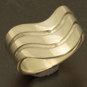 Solid 925 Sterling silver ring, size 8