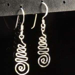 Solid 925 Sterling silver Earring