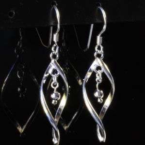 Solid 925 Sterling silver Earring