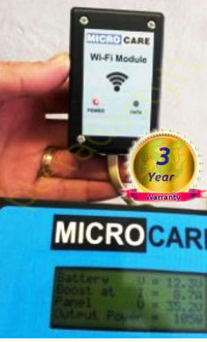 Wi-fi to Serial Converter for MICROCARE LCD MPPTS - optional accessory