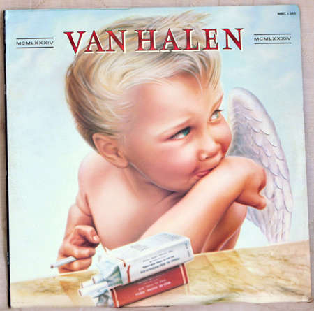 VAN HALEN collection 6 Vinyls: 1984, Van Halen, OU812, II, Women and Children First AND Diver Down