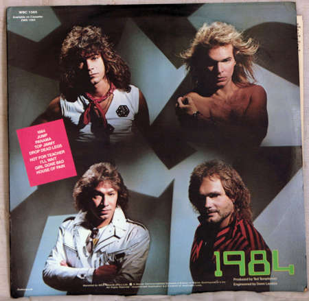 VAN HALEN collection 6 Vinyls: 1984, Van Halen, OU812, II, Women and Children First AND Diver Down