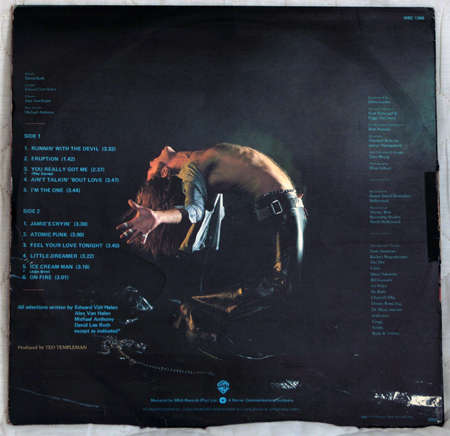 VAN HALEN collection 6 Vinyls: 1984, Van Halen, OU812, II, Women and Children First AND Diver Down