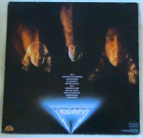 Triumph - Progressions of power (1980) - Allied forces (1981) - Stages (1985) - 3 lps imports