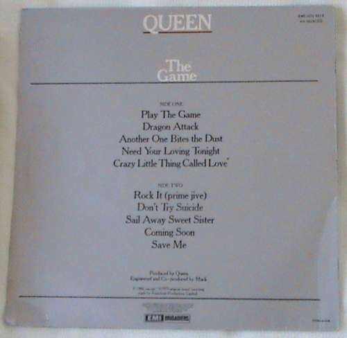 QUEEN collection 3 LP Vinyls: Queen (1973- Hard to find), The Game (1980) and Flash Gordon (1980)