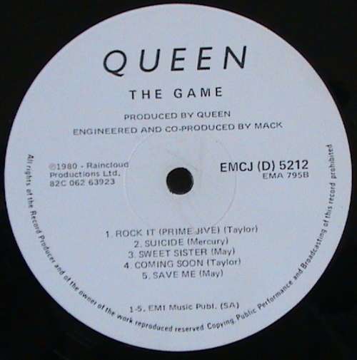 QUEEN collection 3 LP Vinyls: Queen (1973- Hard to find), The Game (1980) and Flash Gordon (1980)