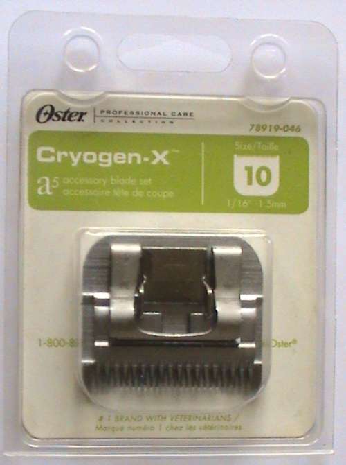 Oster Cryogenic-X  10 (1/16" - 1.5mm) detachable Blade