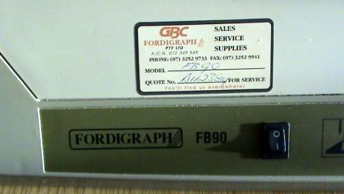 REXEL FB90 Thermal Binder