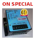 30A SOLAR LED MPPT Regulator with Auto plus Load Shed (12-24v) by MICROCARE - ON SPECIAL