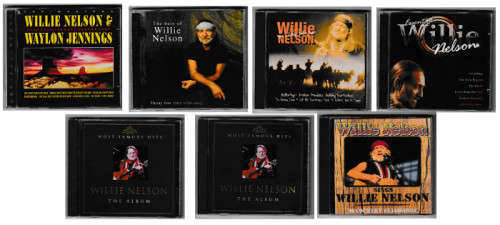 Willie Nelson collection of 7 CDs - 129 songs in total.