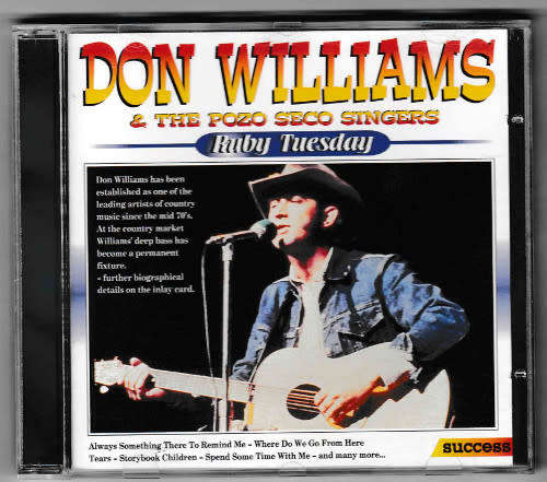 Don Williams and The Pozo Seco Singers CD - Ruby Tuesday - Condition NM, import with 17 hits