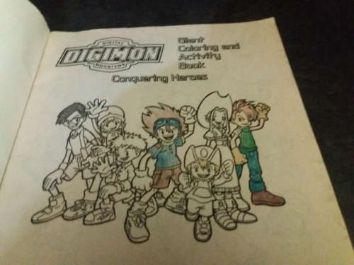 Pokemon Tattoo Series 1-4 Gotta catch `em all series and Digimon Coloring and activity books