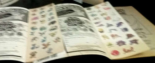 Pokemon Tattoo Series 1-4 Gotta catch `em all series and Digimon Coloring and activity books