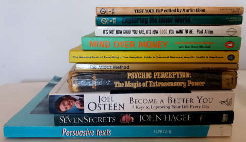 10 book collection for personal improvement, success, wealth, health, happiness and more