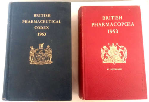 British Pharmacopoeia 1953 and British Pharmaceutical Codex 1963