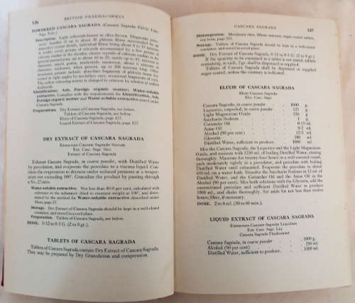 British Pharmacopoeia 1953 and British Pharmaceutical Codex 1963