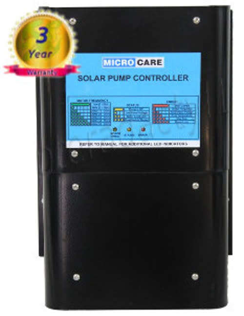 MICROCARE 230V Solar VSD Pump Controller with AC Input for 3ph and 1ph