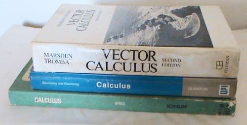 CALCULUS - 3 book job lot.