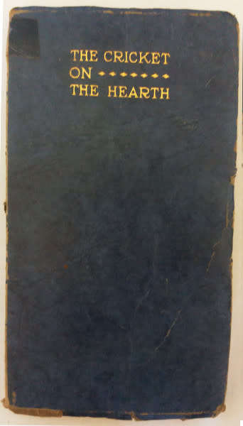 1926 Pocket Edition `The Cricket On The Hearth` by Charles Dickens - A Fairy Tale of Home