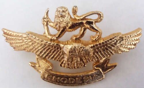 Rhodesian Air Force Cap Badge and Uniform buttons package