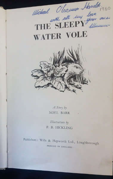 Novels: Enid Blyton, Wind in the Willows, Sleepy Vole (1st ed), My side of the Mountain, Alice 2in1