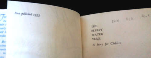 Novels: Enid Blyton, Wind in the Willows, Sleepy Vole (1st ed), My side of the Mountain, Alice 2in1