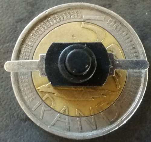 Mini Latching on - off push button switches 1A 30V DC 250V  - Bulk pack of 10 qty