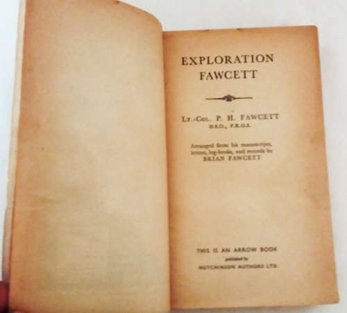 Exploration 3 books - The White Nile, Exploration Fawcett AND Jungle Quest