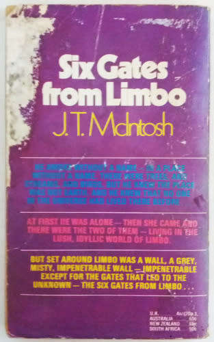 Science Fiction Novels x 4 books - J.T McIntosh, Freitz Leiber, Jack Vance and Isaac Asimov