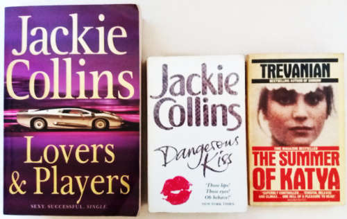 Lovers and Players and Dangerous Kiss by Jackie Collins AND The Summer of Katya by Trevanian