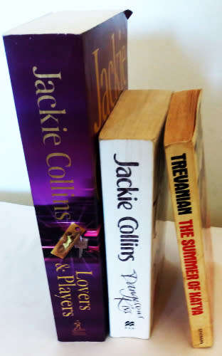 Lovers and Players and Dangerous Kiss by Jackie Collins AND The Summer of Katya by Trevanian