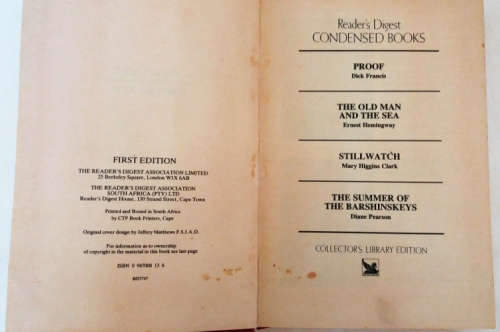 28 condensed stories - 7 Readers Digest Books bundle (2 first editions, 1 select editions)