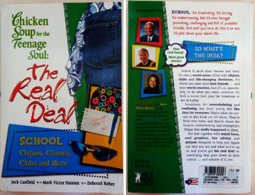 Chicken soup for the teenage soul, Knuckle girls, Watership down and The wave - 4 book bundle