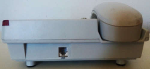 Big Button CLI Telkom Landline Corded telephone with RJ11 to RJ11 10m telephone extension line.